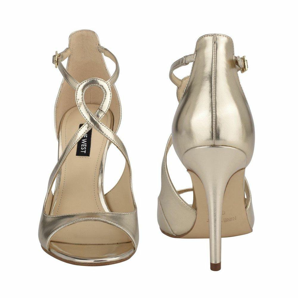 Gold hot sale heels ireland